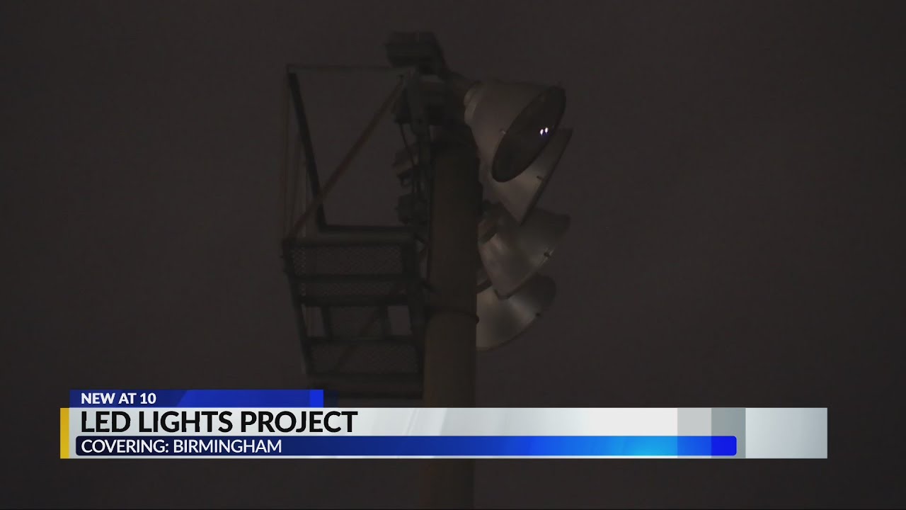 Birmingham, Alabama Power finishing LED light conversion project