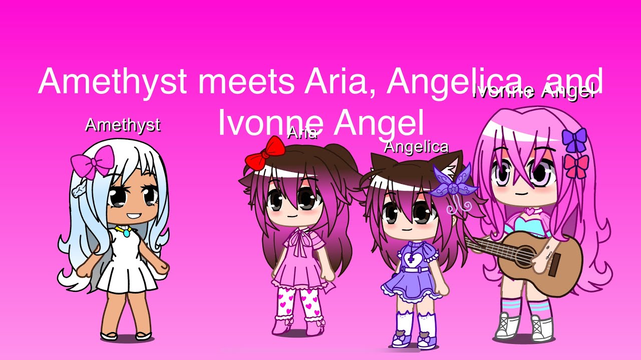 TSPSFA || Episode 29 || Amethyst meets Aria, Angelica, and Ivonne Angel Gacha Club