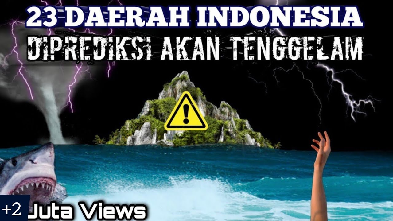 Waspada! Tak hanya Jakarta, inilah 23 Daerah Indonesia yang diprediksi akan TENGGELAM!