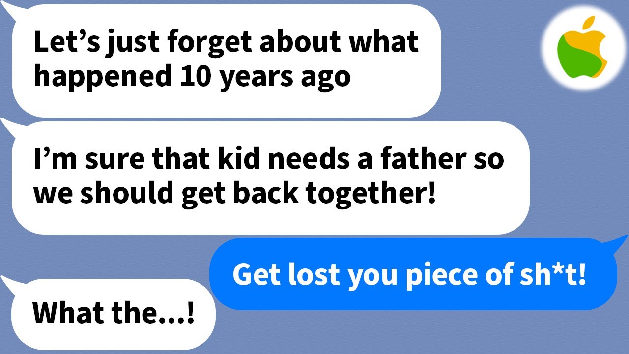 【Apple】 My husband called me fat and left me while I was pregnant. 10 years later...