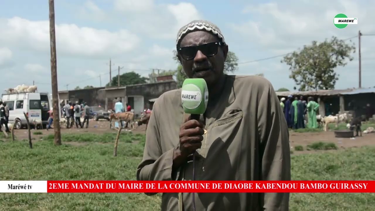 La population réclame pour un troisième mandat du maire Bambo Guirassy dans la commune de Diaobé-k