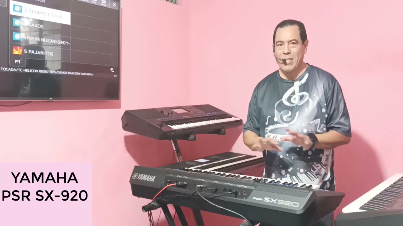 Fernando Aguilar y su primera impresión con el PSR-SX920