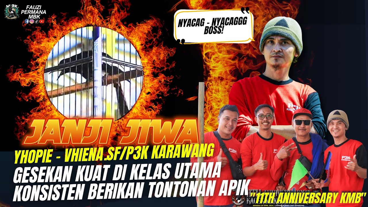 KACER JANJI JIWA TETAP KONSISTEN TAMPIL APIK NAIK DI SESI KELAS UTAMA 11TH ANNIVERSARY KMB  PUSAT