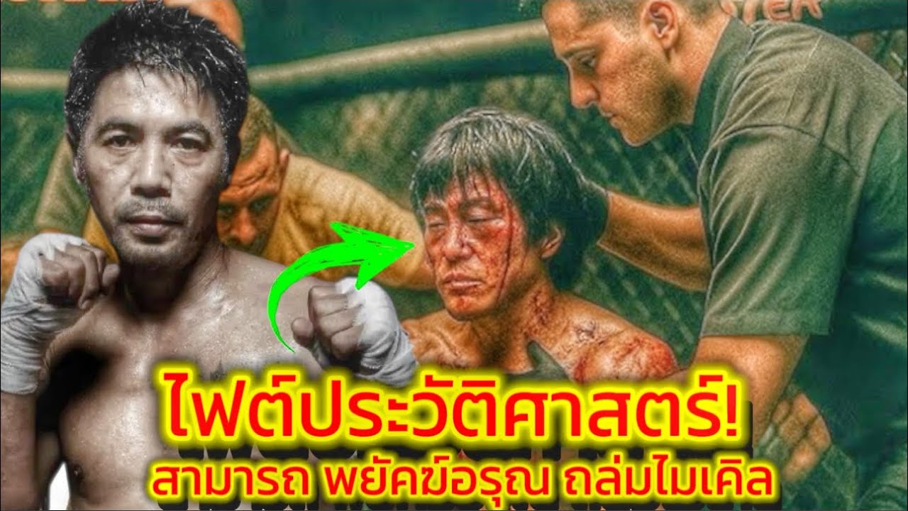 สามารถ พยัคฆ์อรุณ อัด ‘ไมเคิล เลียวฟาส’ยัดเข่าเดือดจนตัวงอ! ไฟต์ในตำนานโคตรดุ!ยอดมวยในอดีต#muaythai 