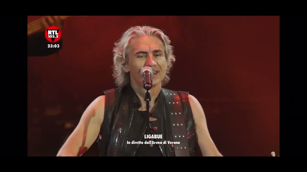 Leggero - Ligabue + finale concerto @ Arena di Verona 06/10/22 diretta RTL 102.5