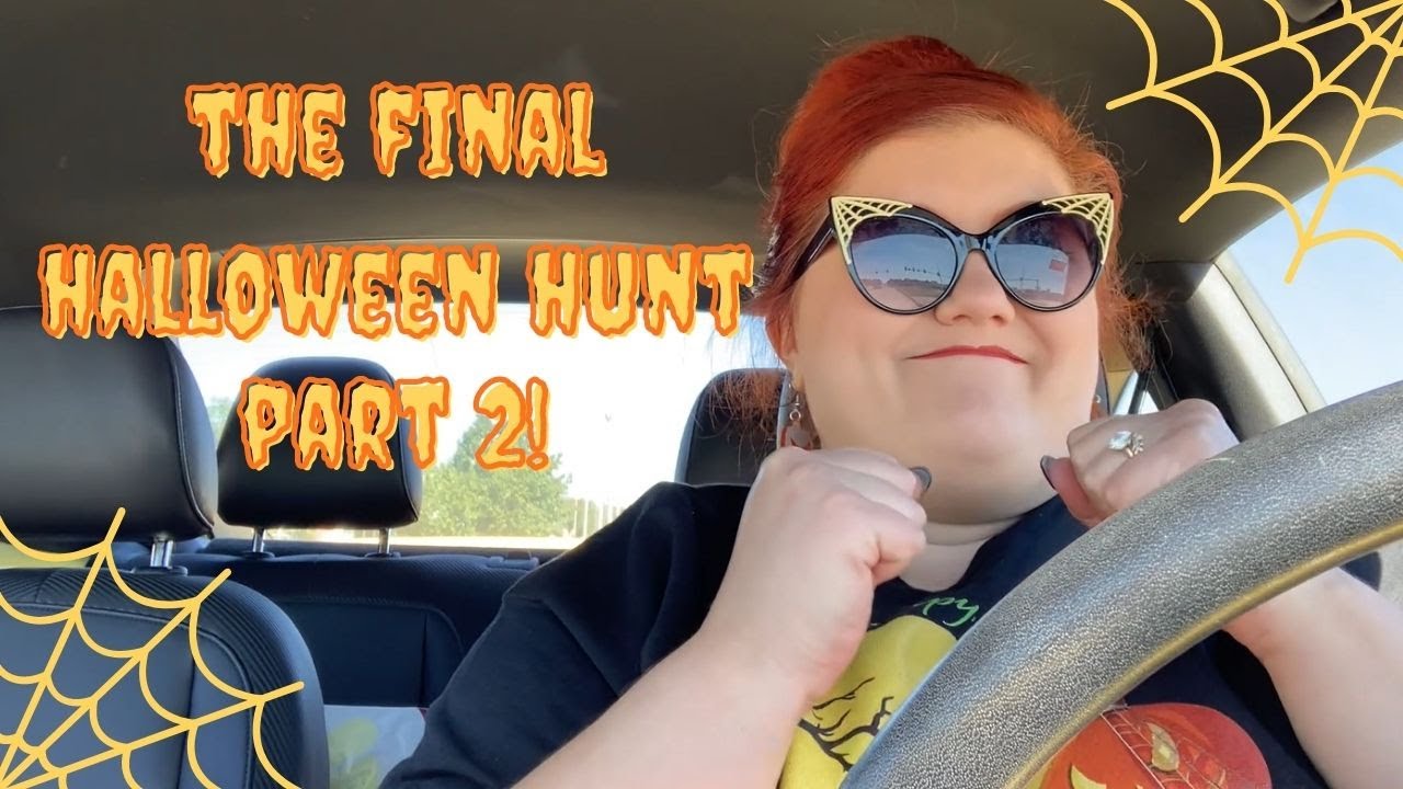 HALLOWEEN DECOR HUNTING! | The Final Hunt pt. 2: HomeGoods, TJ Maxx, Kirklands, Dollar Tree & More!