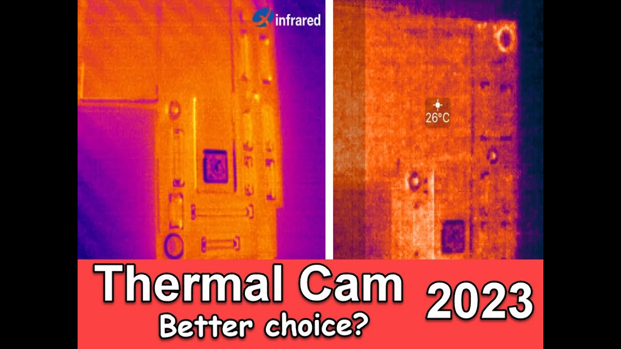 Thermal Camera Infiray T2S+ vs Seek Compact Pro【SHORT REVIEW】