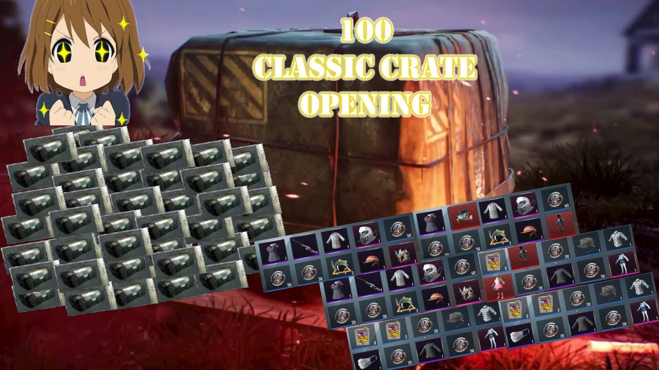 100 CLASSIC CRATE OPENING | BGMI | After waiting soooooooo long lets see WHAT I GOT....!!!!😍😍😍