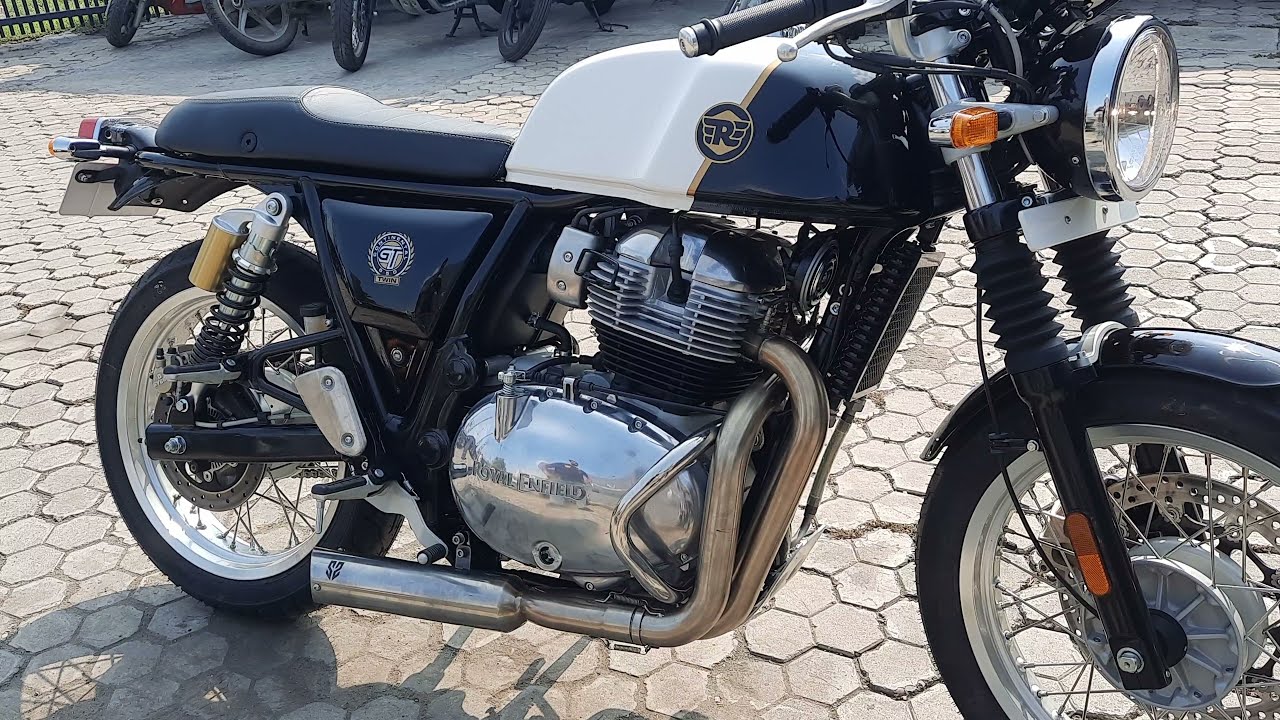 Royal Enfield Continental GT650 SS Moto Corp Full System Exhaust #royalenfield #ride #ssmotocorp