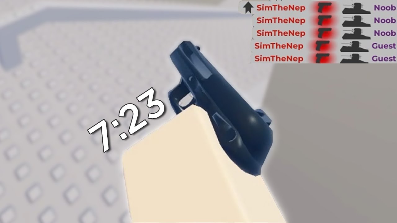 [WR] Arsenal Classic Event - Pistol Only 7:23 (Solo)