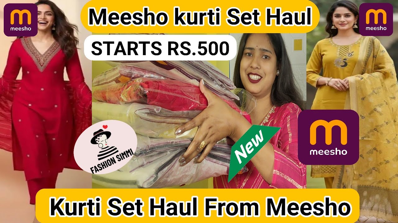 Kurti Set from Meesho | Meesho kurti set haul | daily wear kurti set review #meesho #meeshohaul #new