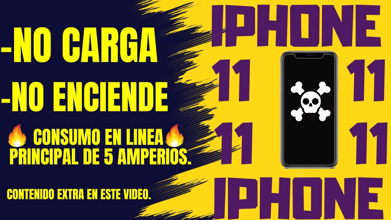 IPHONE 11, no carga, no enciende, recuperamos  toda su  información  y un pequeño extra al final...