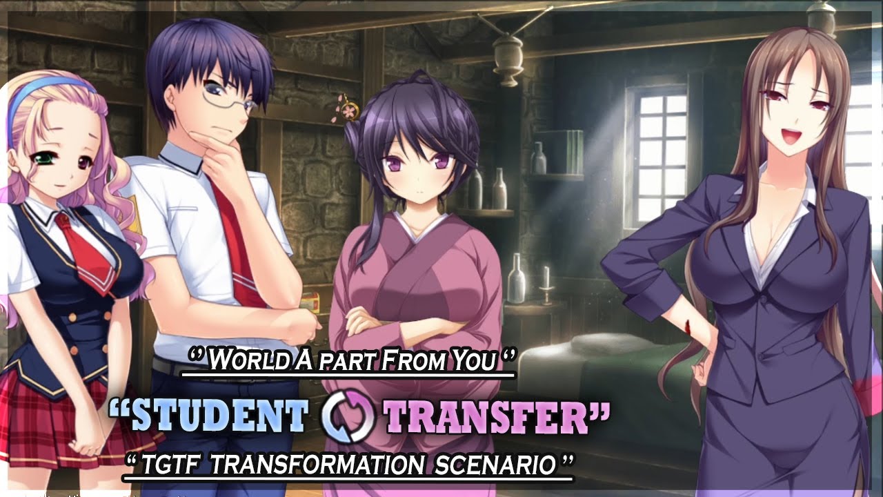 Student Transfer | World A Part From You Scenario | MTF Transformation | Part 2 |  Gameplay #387