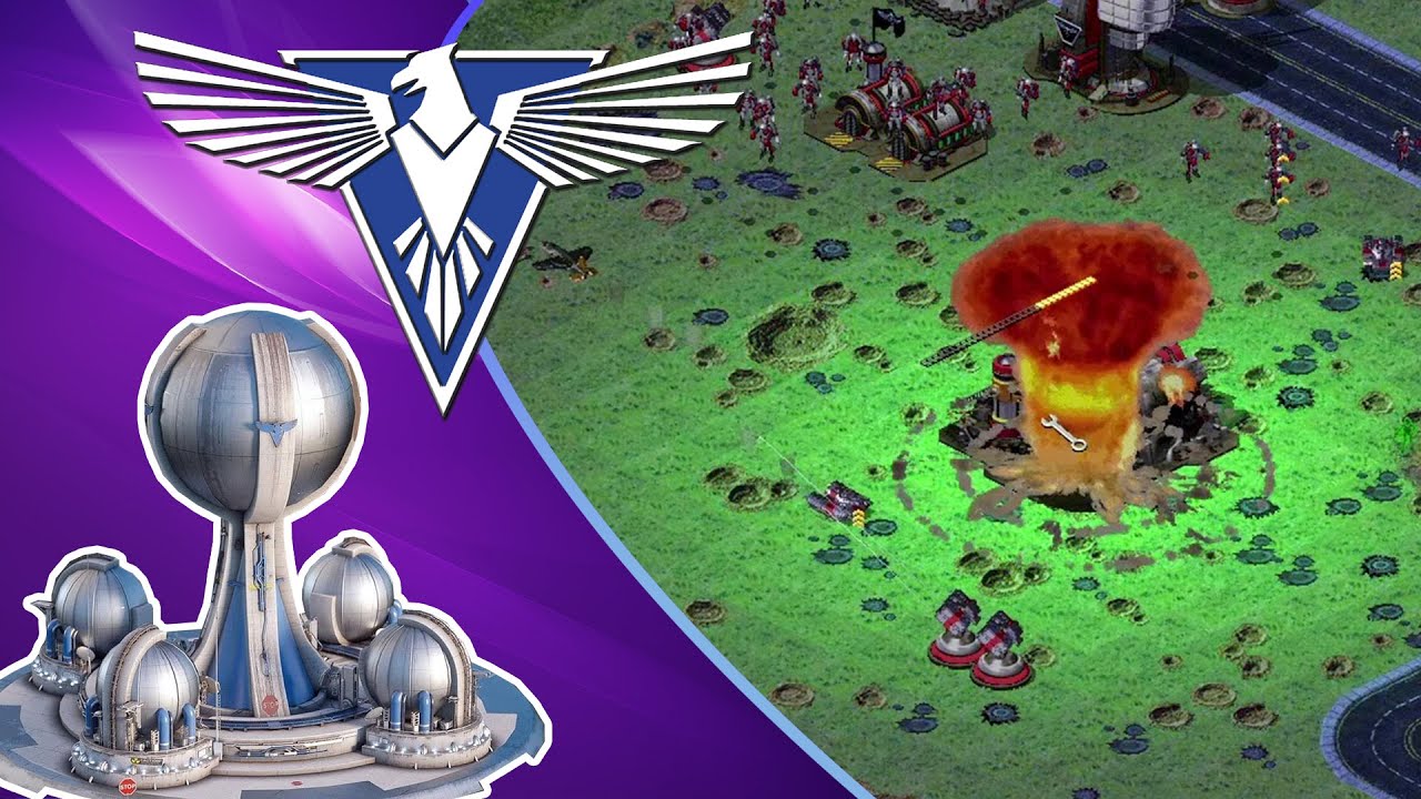 Red Alert 2 - Crushing Weather - 1v5 Brutal Ai