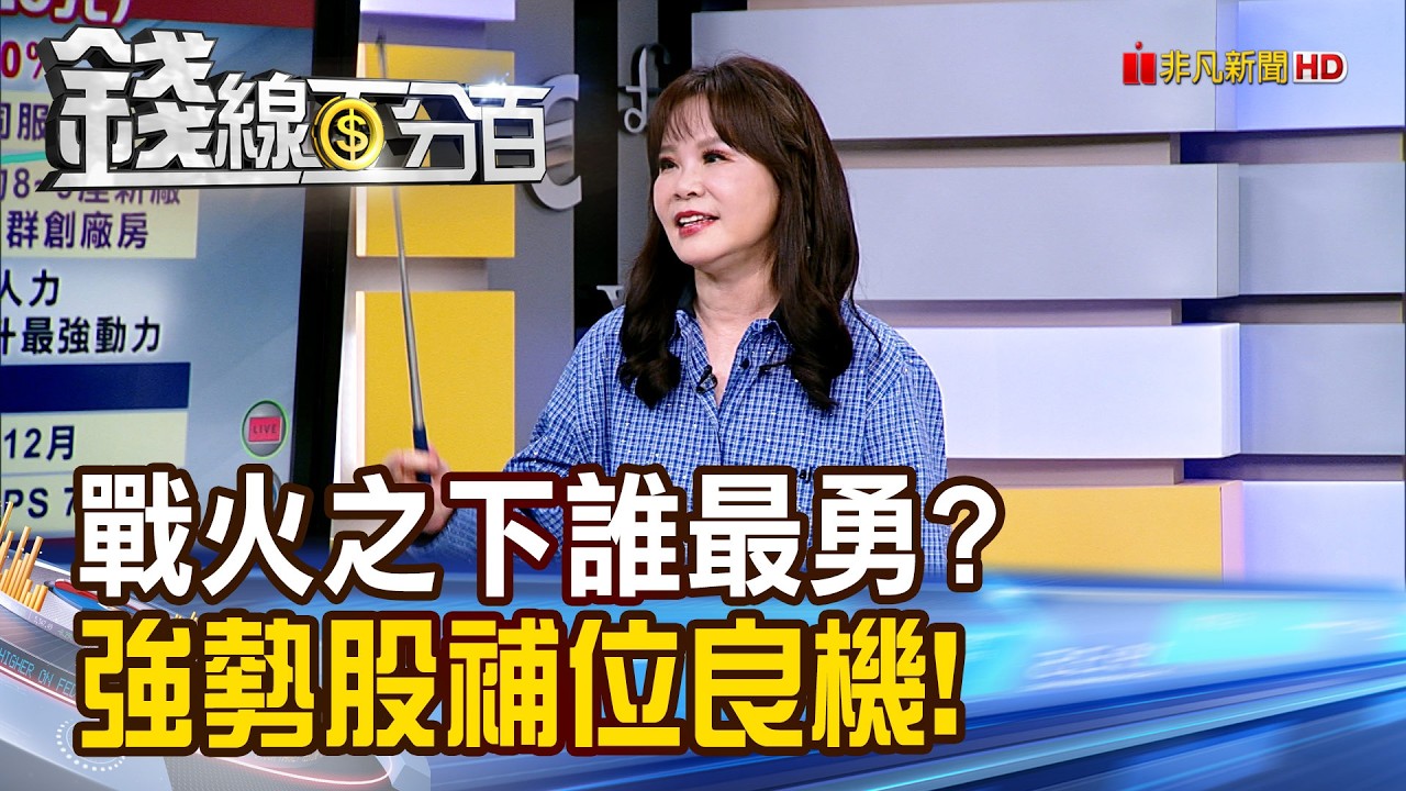 《戰火之下誰最勇? 強勢股補位良機!》【錢線百分百】20260302-5│非凡財經新聞│