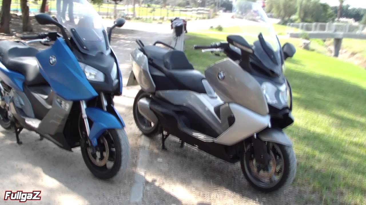 ב.מ.וו C600sport/C650GT במבחן דרכים