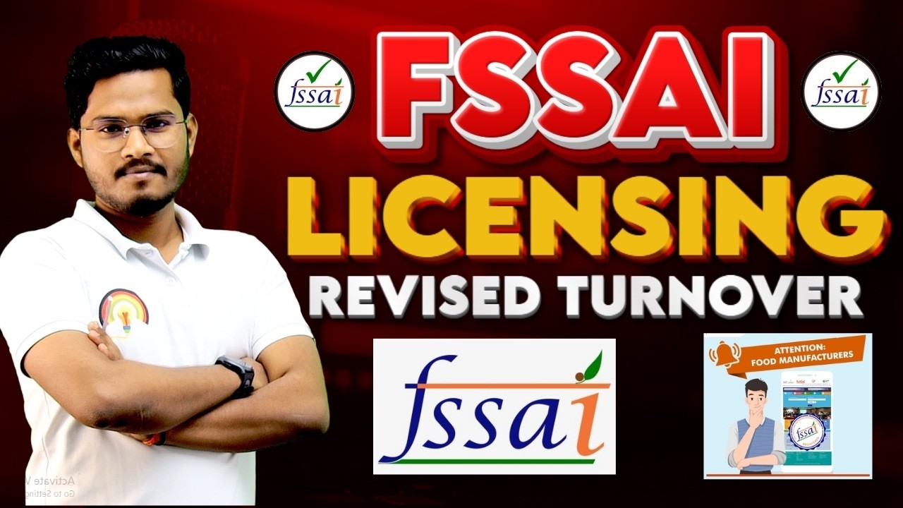 FSSAI License Update 2026 🚨New Turnover Criteria Explained | State & Central License Full Guide