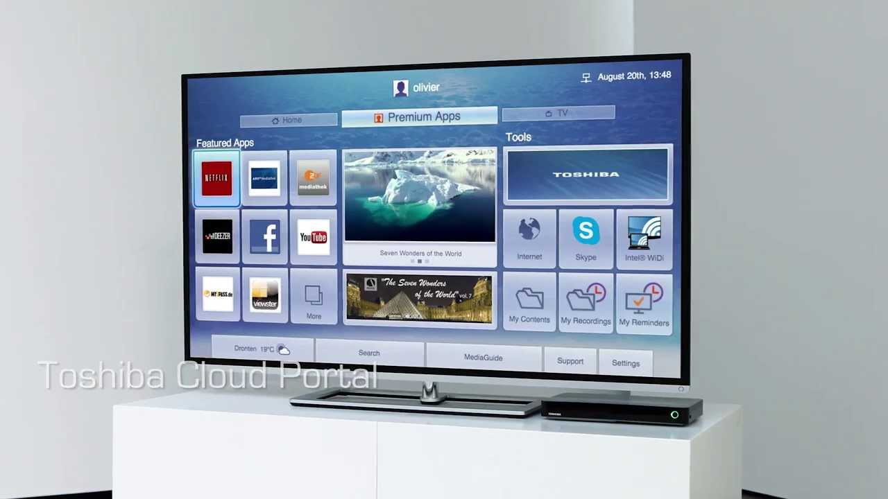 Toshiba Cloud TV - ново телевизионно изживяване
