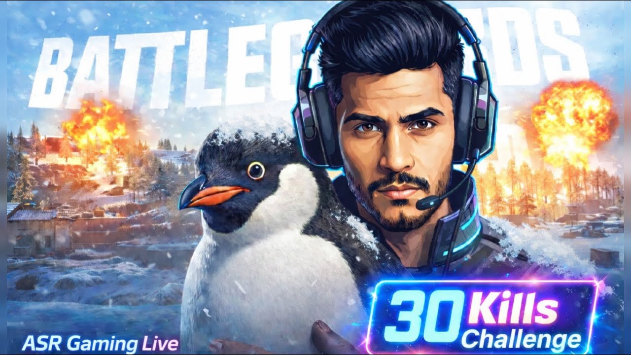 30 KILLS CHALLENGE IN BGMI 🔥 NEW 4.1 UPDATE | BGMI LIVE WITH ASR GAMING LIVE #live #bgmi #pubgm