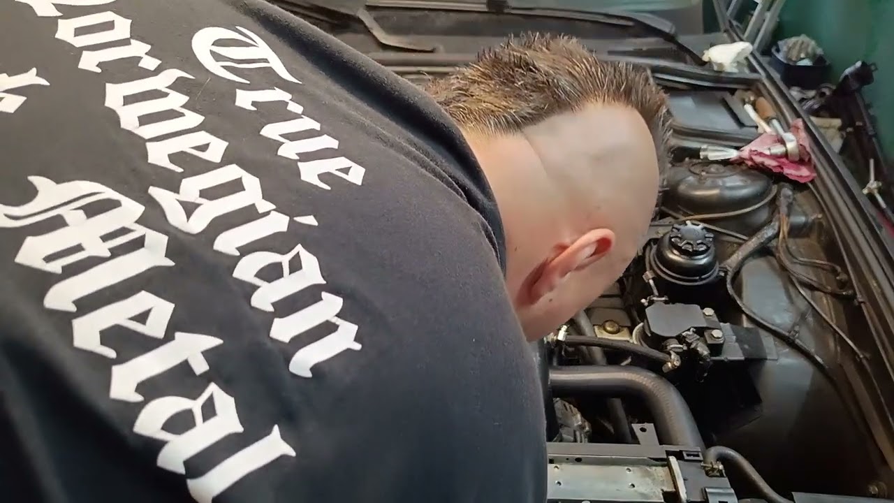 BMW E34 525tds m51d25  first start after rebuild. uruchamiamy kucyki💪🔥😛🤘