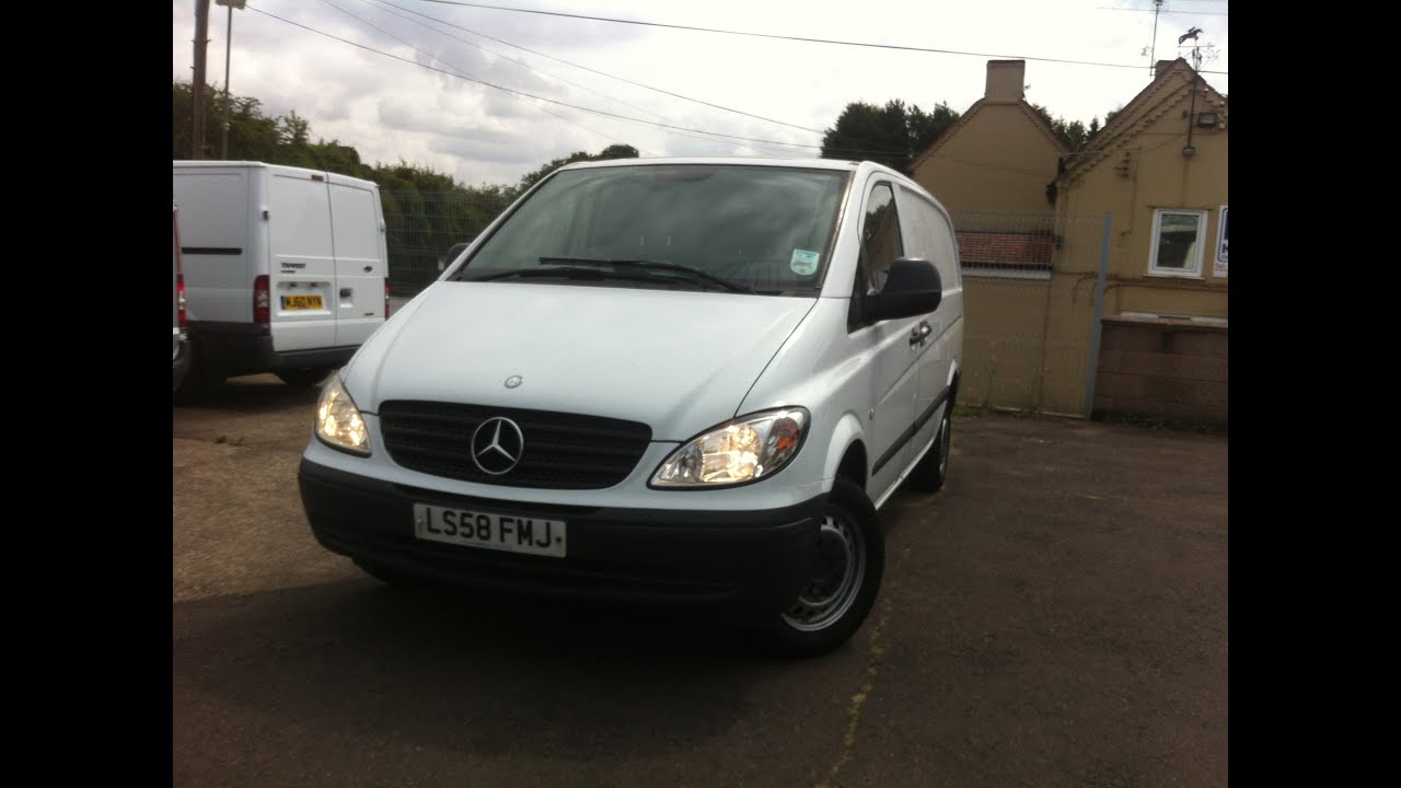 ОБЗОР MERCEDES-BENZ VITO VAN 2008 ГОДА