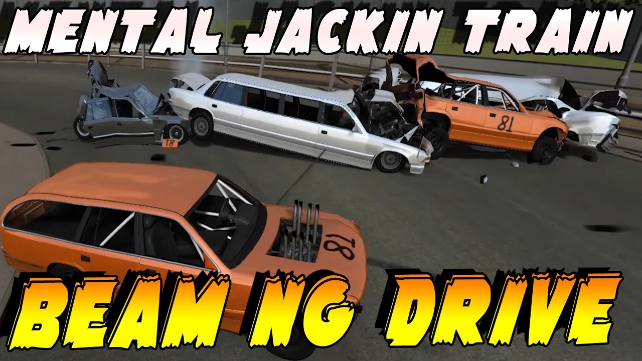 |BeamNg Drive| Epic Limo and Estate Jacking train! MentaL!