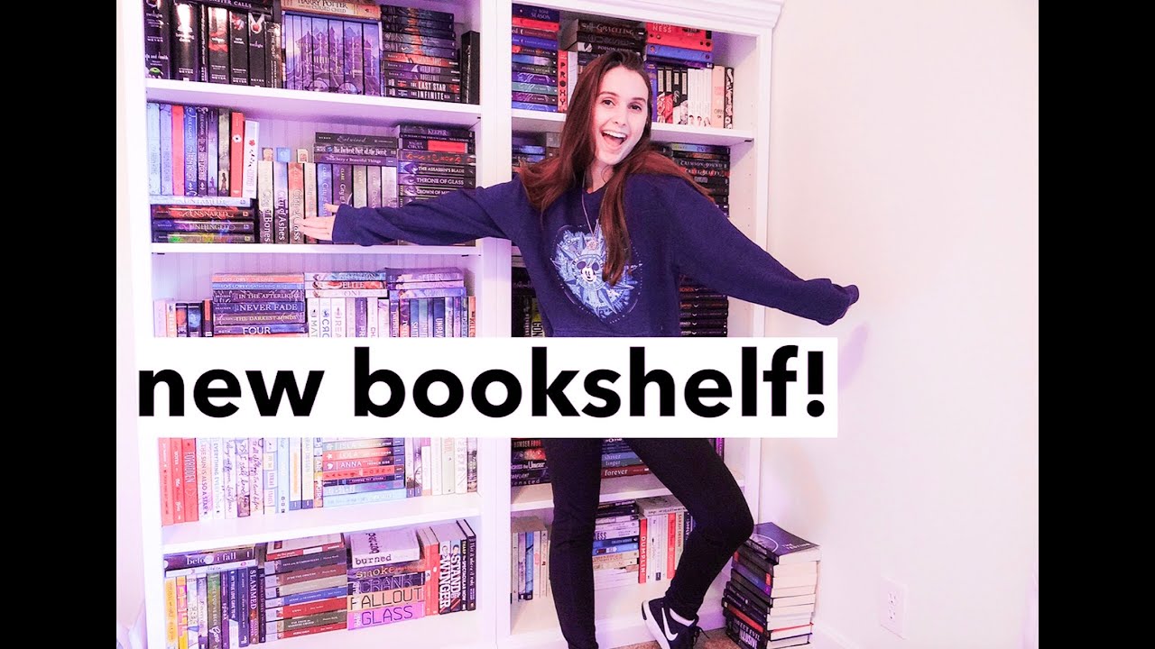 I REORGANIZED MY ENTIRE BOOKSHELF *stayed up until 2AM*  #bookshelforganization