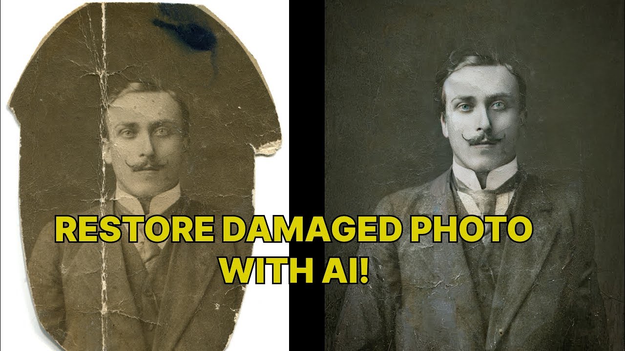 Restore Old Photos with Luminar Neo | Full AI Retouching Tutorial