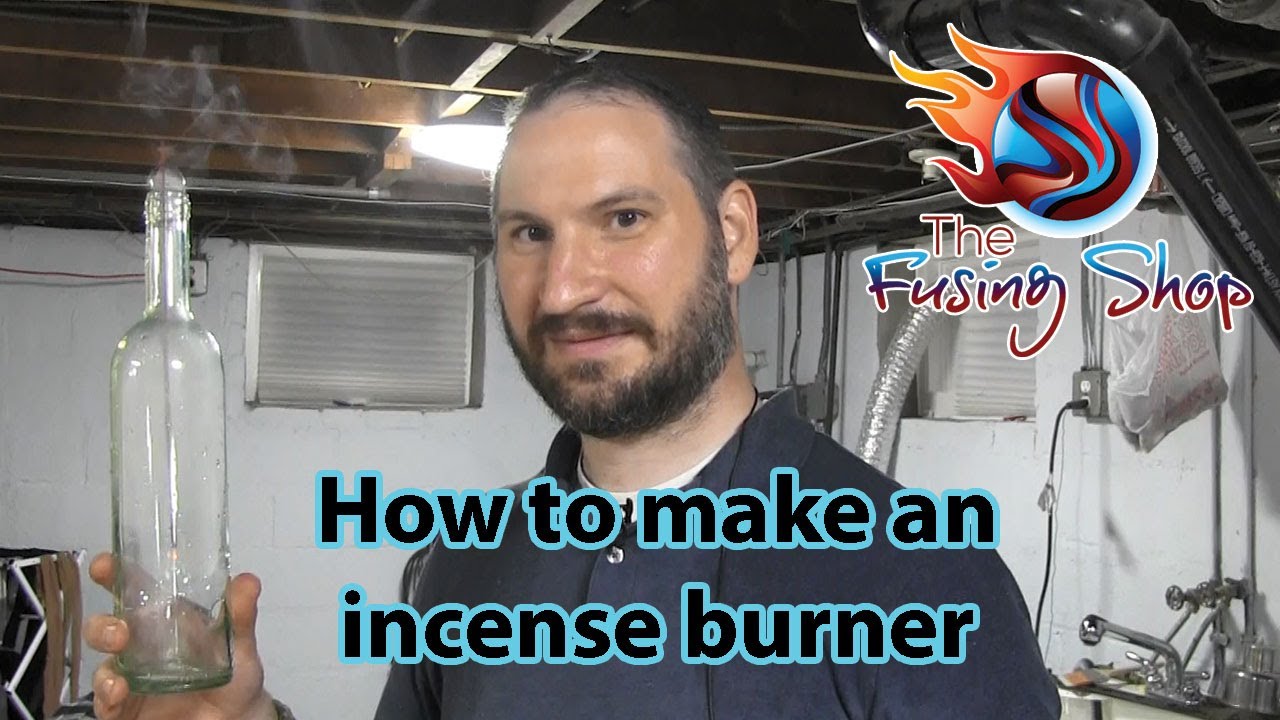 HOW TO DRILL HOLE IN GLASS  | Fusing Shop How to Make an Incense Burner