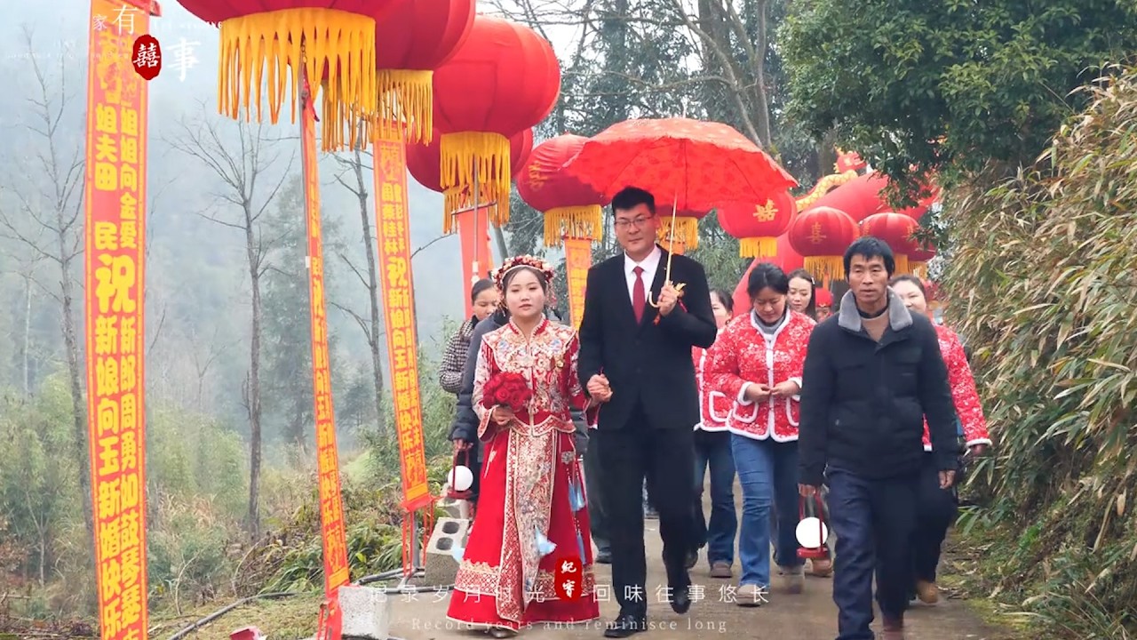 FinallyMarried My Beloved BoyHome-Rural Wedding in China#In Door Son inLaw终于把心爱的男孩子娶回家了-中国农村婚礼 #上门女婿