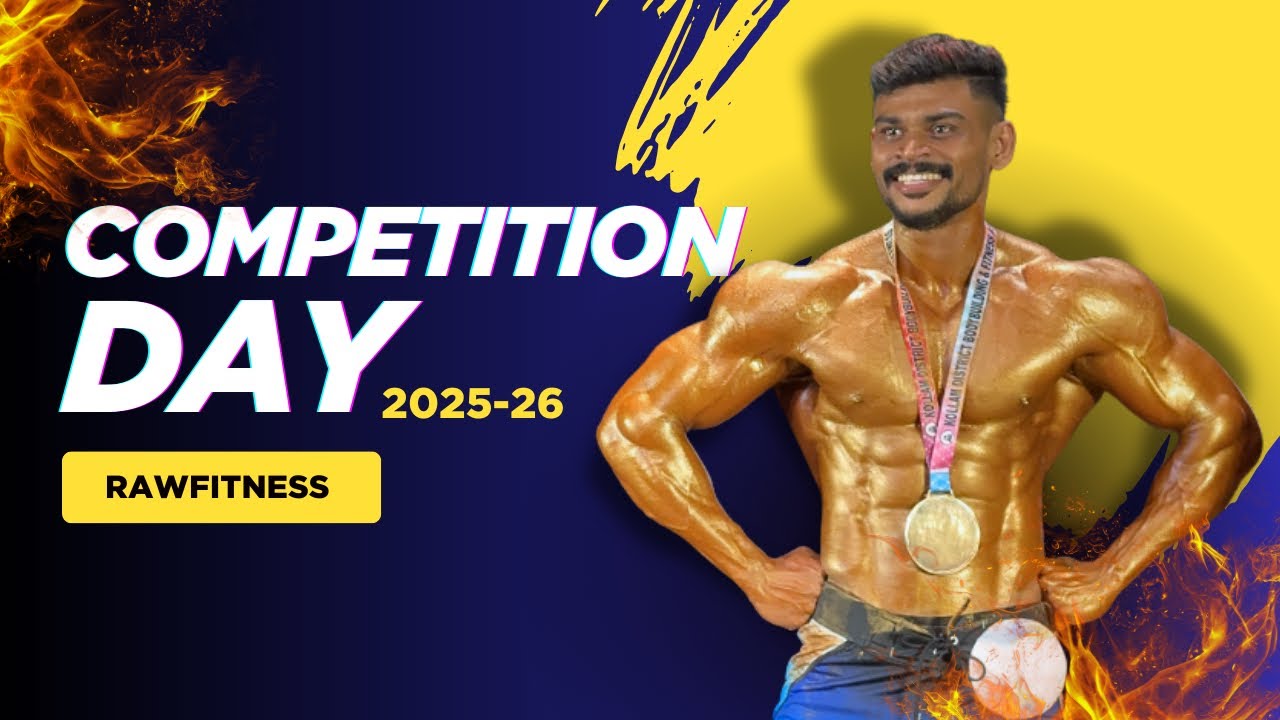 Mr.kollam competition 2025-2026 vlog 🕺🏆#competition #bodybuilding #rawfitness #pottunnavareadikkanam