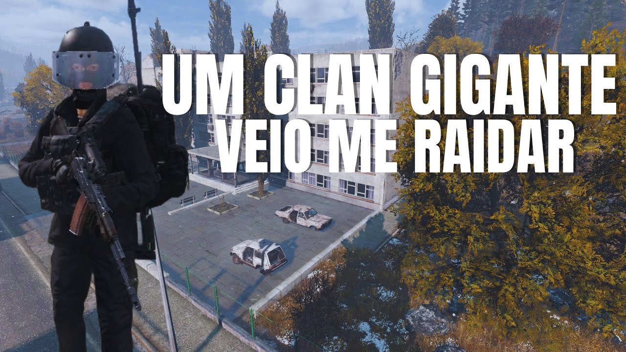 UM CLAN GIGANTE VEIO ME RAIDAR E SAIU SEM NADA NO DAYZ #raid  EP-05