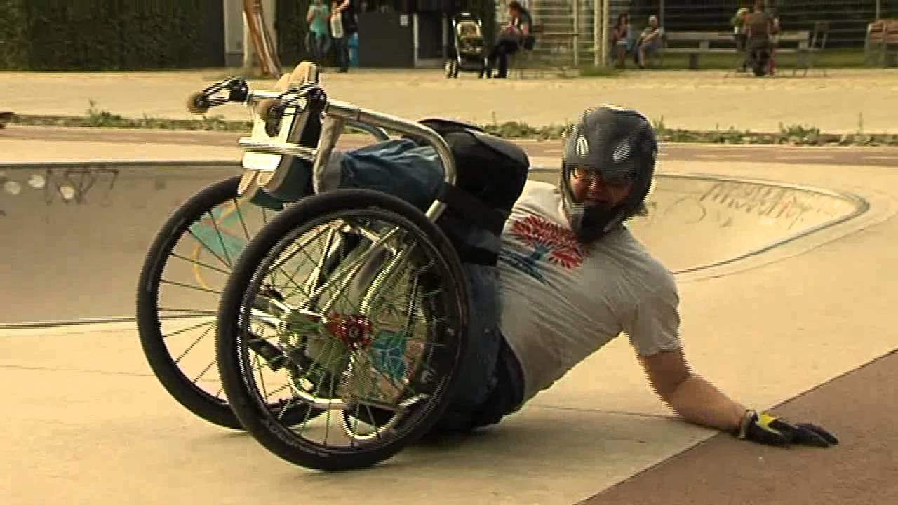 Rollstuhlskater David Lebuser - (S)eine Version von Freiheit