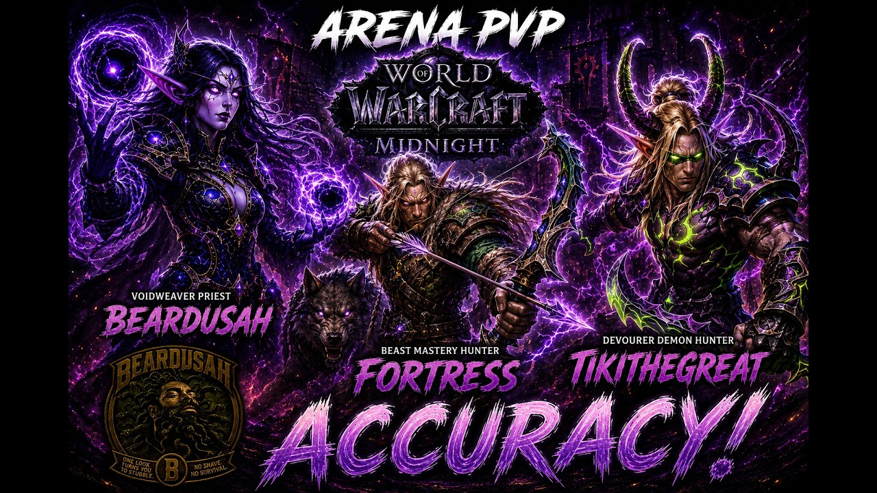 Elemental Shaman Didn't Want To Go Down Without A Fight! | 3v3 Arena Midnight WOW PVP