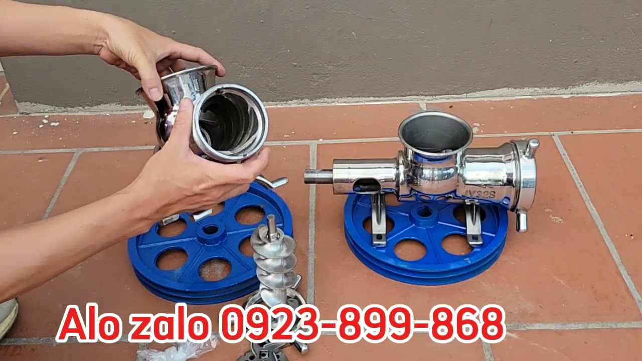 Cối xay cá,cối xay cua đồng,cối xay ốc,cối xay mỡ,cối xay chả cá,cối đùn cám viên 22 và 32 inox