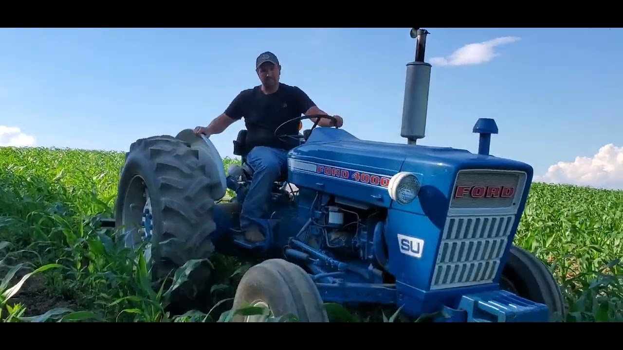 Tractor out of retirement the Ford 4000