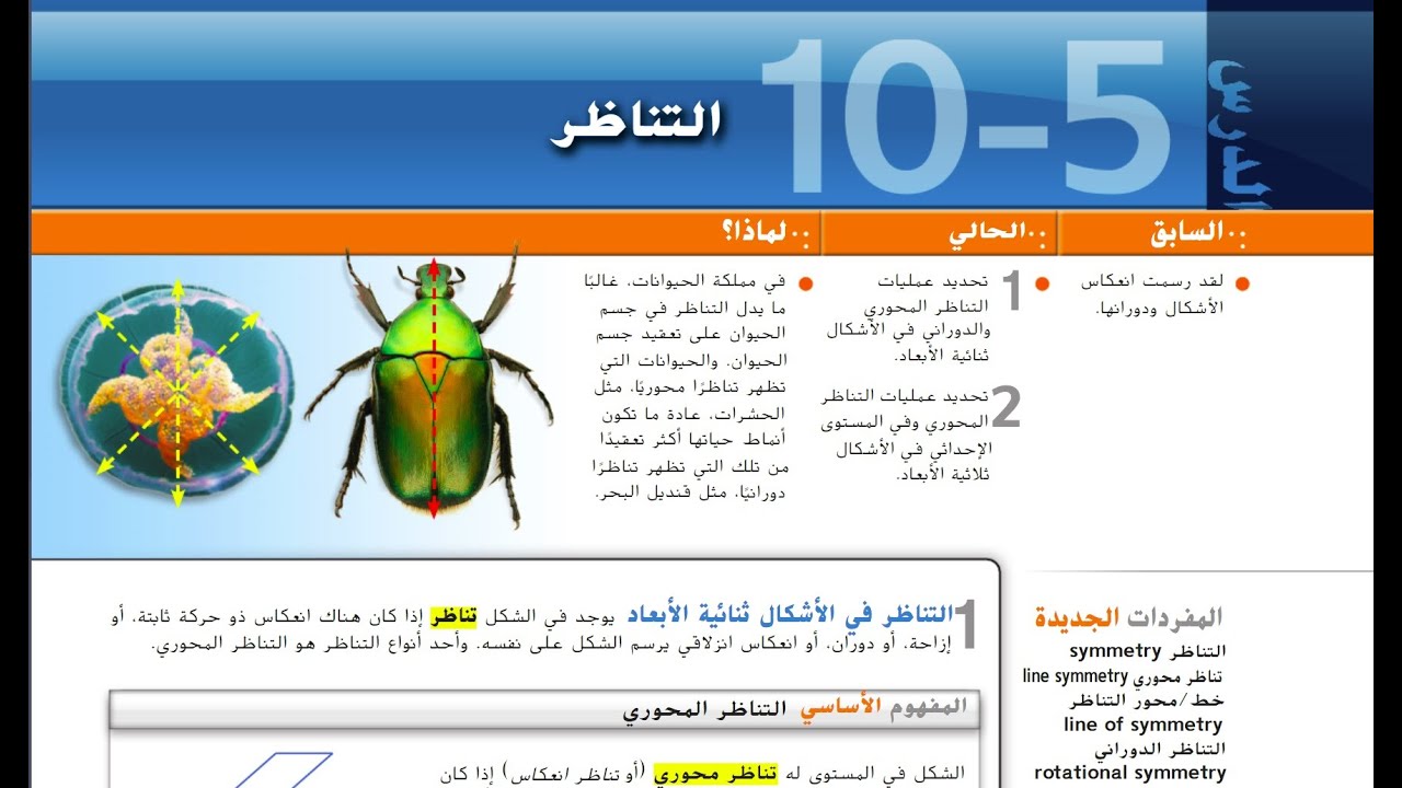 التناظر - Symmetry