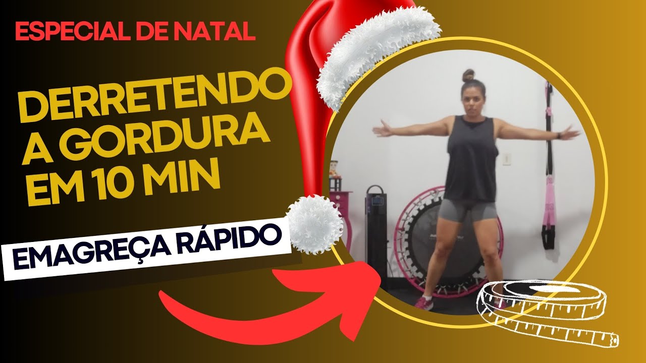 Treino para emagrecer mais rápido 10 minutos