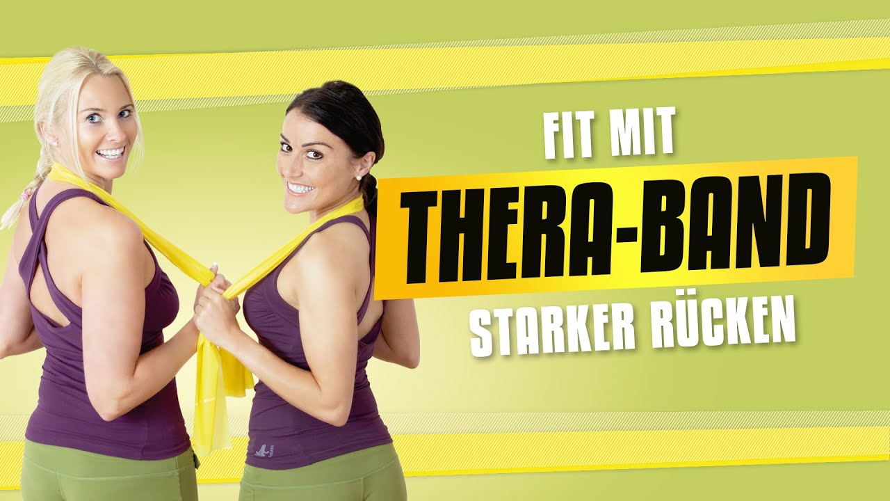 Starker & gesunder Rücken mit Thera-Band – 15 Min. Workout für Zuhause