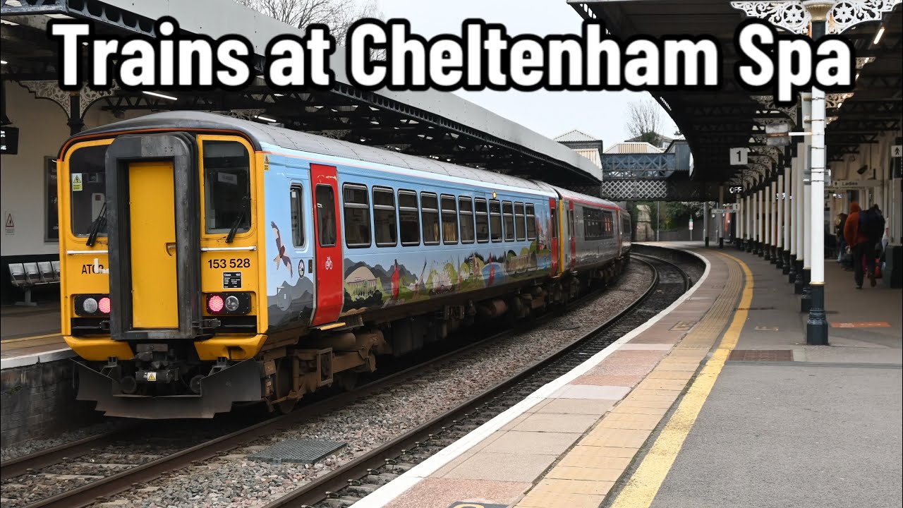 Trains at Cheltenham Spa | A QUAD of 153’s | AT02, AT04 & 150208 Venture to Cheltenham ! 