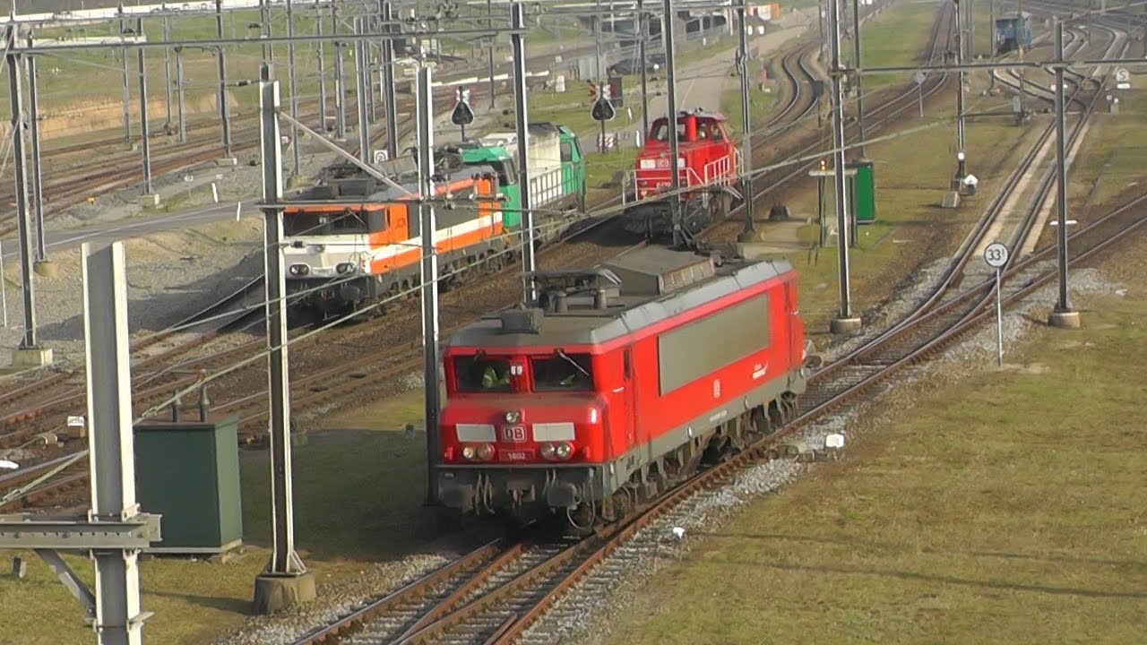 treinen, trains, Züge, Rgb, rangeerterrein, Kijfhoek 11 maart 2014, part 2 of 3