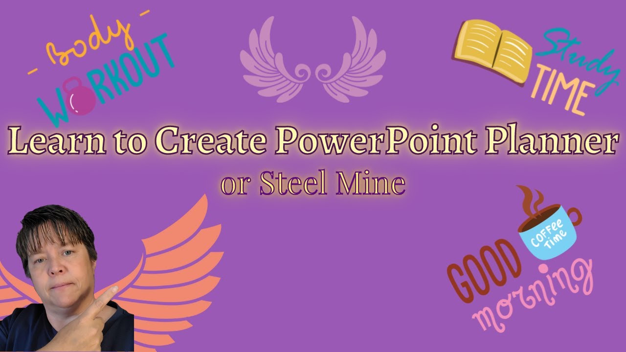 Learn to Create PowerPoint Digital Planner Template or STEEL MINE!!!😜