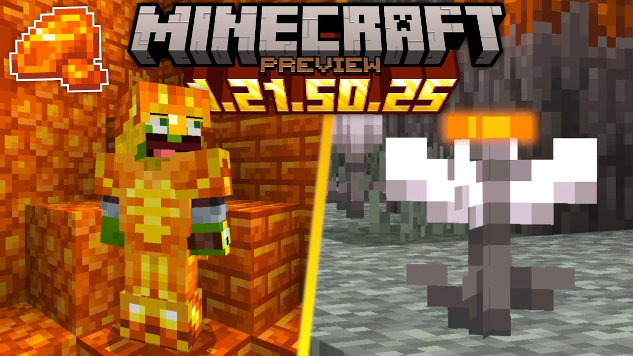 ŻYWICA i BLOKI ŻYWICY! NOWY KWIAT! PIĘKNE ANIMACJE TRZESZCZA! Przegląd Minecraft Preview 1.21.50.25