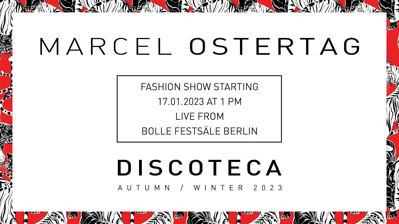 W.E4. FASHION SHOW MARCEL OSTERTAG