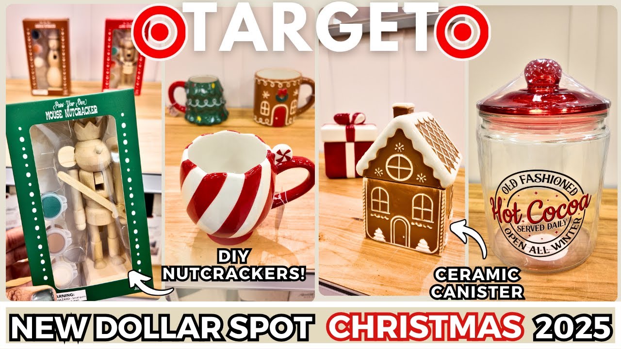 🎄 Target Dollar Spot РОЖДЕСТВО 2025 Покупайте со мной | НОВЫЕ высококачественные копии, уютный пр...