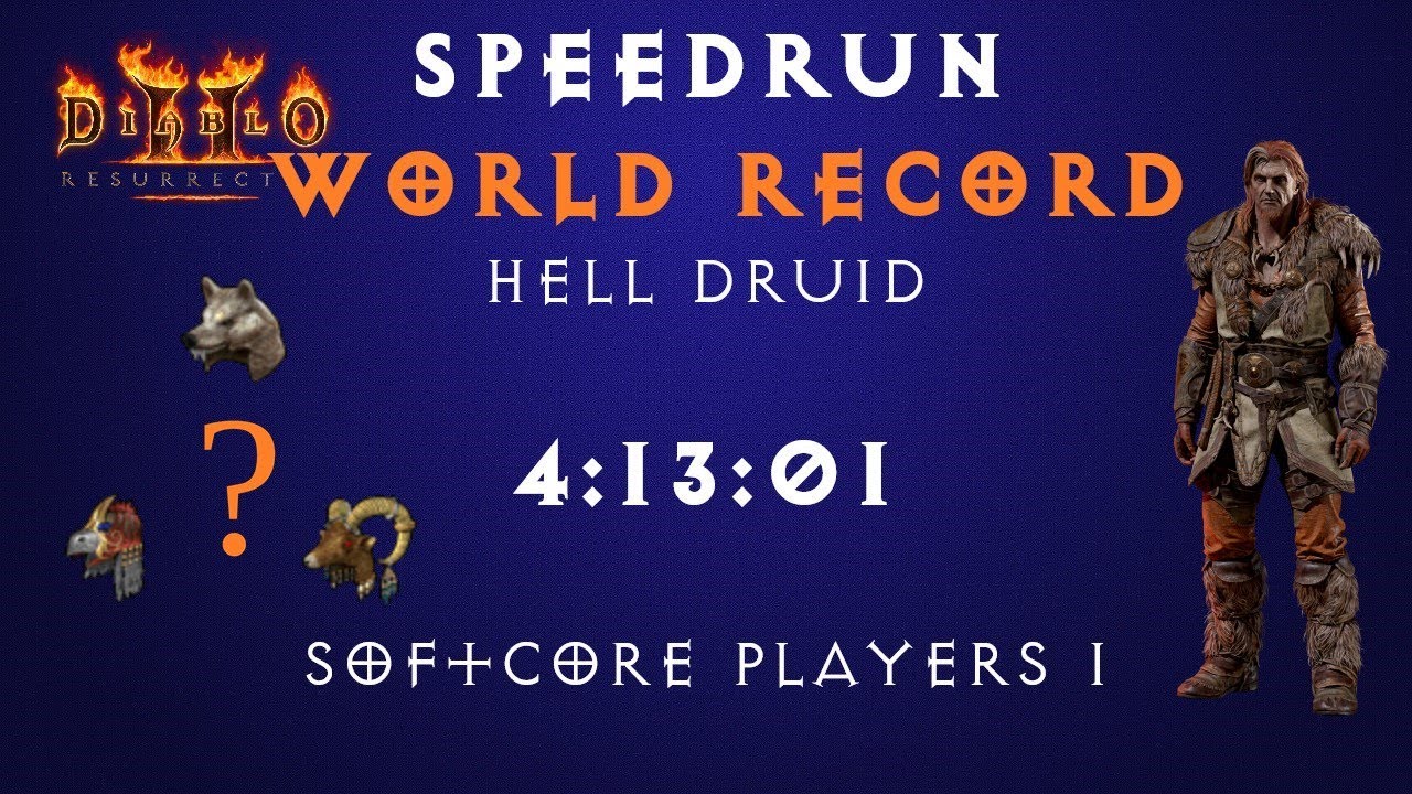 МОХНАТЫЙ мировой рекорд Друида в Diablo 2 Resurrected. Новая мета через Zephyr