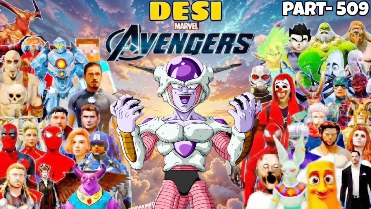 DESI Avengers and Lord God Infinity Attack on FRIEZA in GTA 5 |#509 