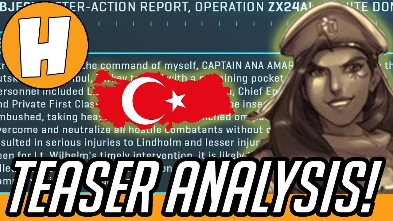 Overwatch - HERO 27 Teaser Full Analysis (Emre Sarioglu + White Dome!) | Hammeh