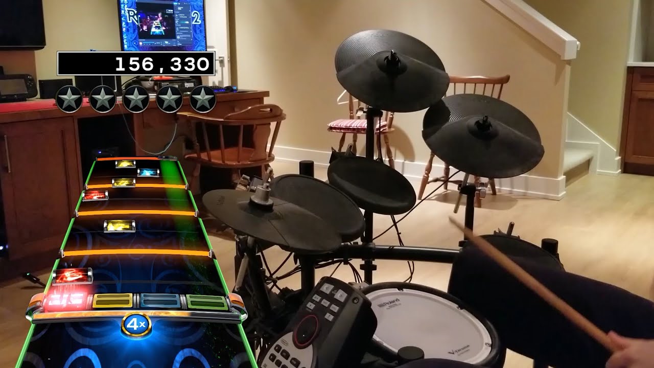 Slow Ride by Foghat | Rock Band 4 Pro Drums 100% FC