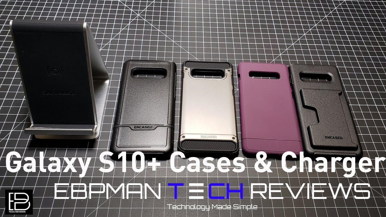 Preview Samsung Galaxy S10 Plus Cases and Wireless Charger | Encased